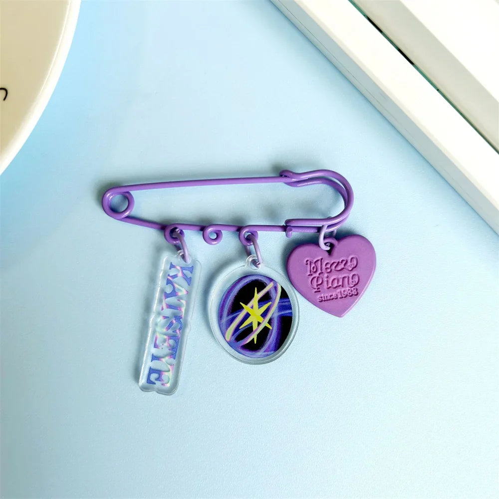 KATSEYE™ Purple Heart Pin Set