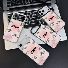 HEESEUNG Laser Silver Phone Case
