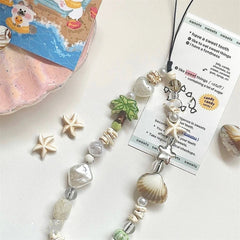 Coconut Starfish Phone Charm