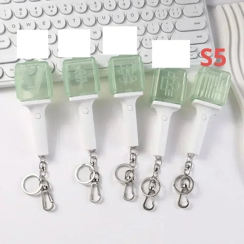 KawaiiGlow™ Silicone Light Keychain Stick Pendant
