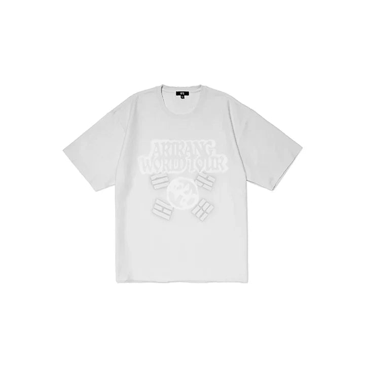 [2ND PRE-ORDER] BTS - ARIRANG WORLD TOUR OFFICIAL MD S/S TOUR T-SHIRT (GRAY)