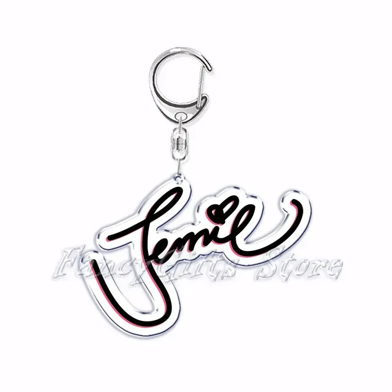 BLACKPINK Premium K-Pop Girls Band Keychain