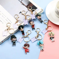 BTS Inspired K-Pop Acrylic Keychain