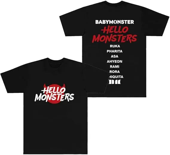 BABYMONSTER “Hello Monsters” World Tour Graphic Tee