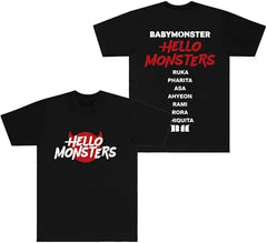 BABYMONSTER “Hello Monsters” World Tour Graphic Tee