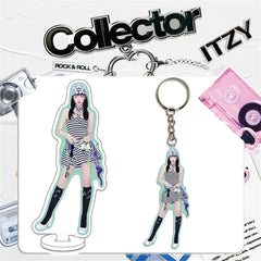ITZY Collector 2-Piece Acrylic Stand Keychain Set