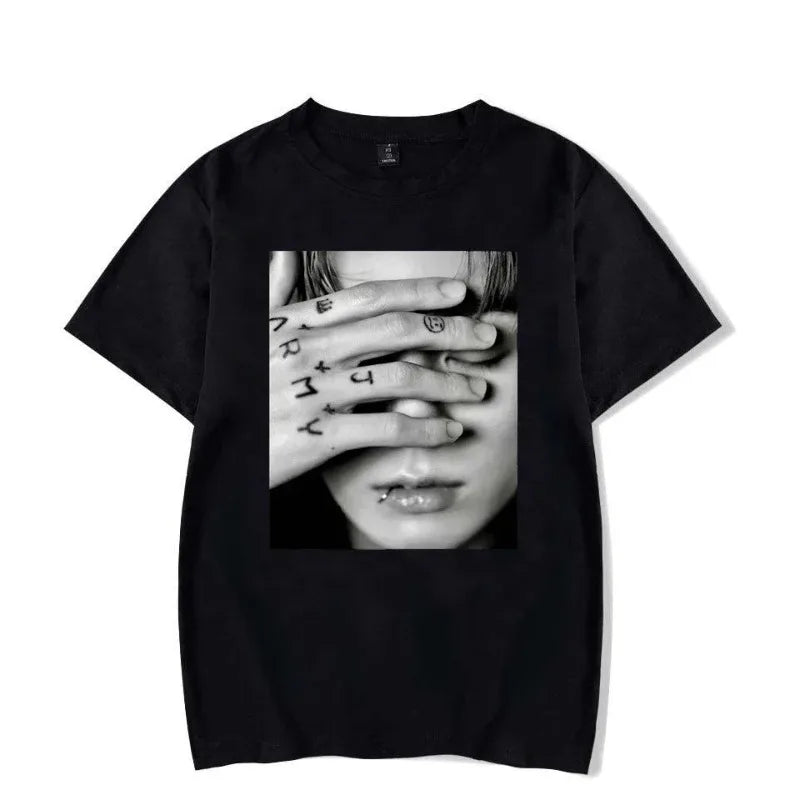 Jung Kook Vintage Graphic Oversized Gothic Aesthetic Tee