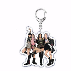 BLACKPINK Premium K-Pop Girls Band Keychain