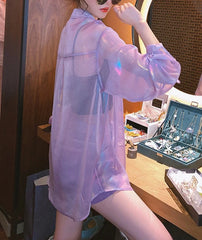 Suga Lilac Sparkle Shirt