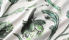 Taehyung Ivory Floral Button-Up Shirt
