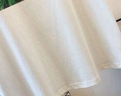 Taehyung Ivory Scenery Print Tee