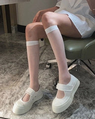 IVE White Silk Stockings