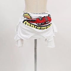 Jennie Graphic Car Skirt