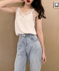 Rosé Lace Camisole