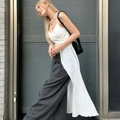 Karina Long Flowy Sling Top