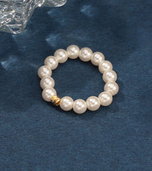 Jeongin White Pearl Ring