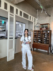 Yunah Ruched Sides Pants