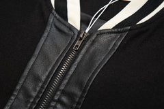 Yeonjun Leather Biker Jacket