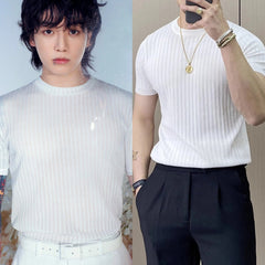 Jungkook Ribbed Knit Tee