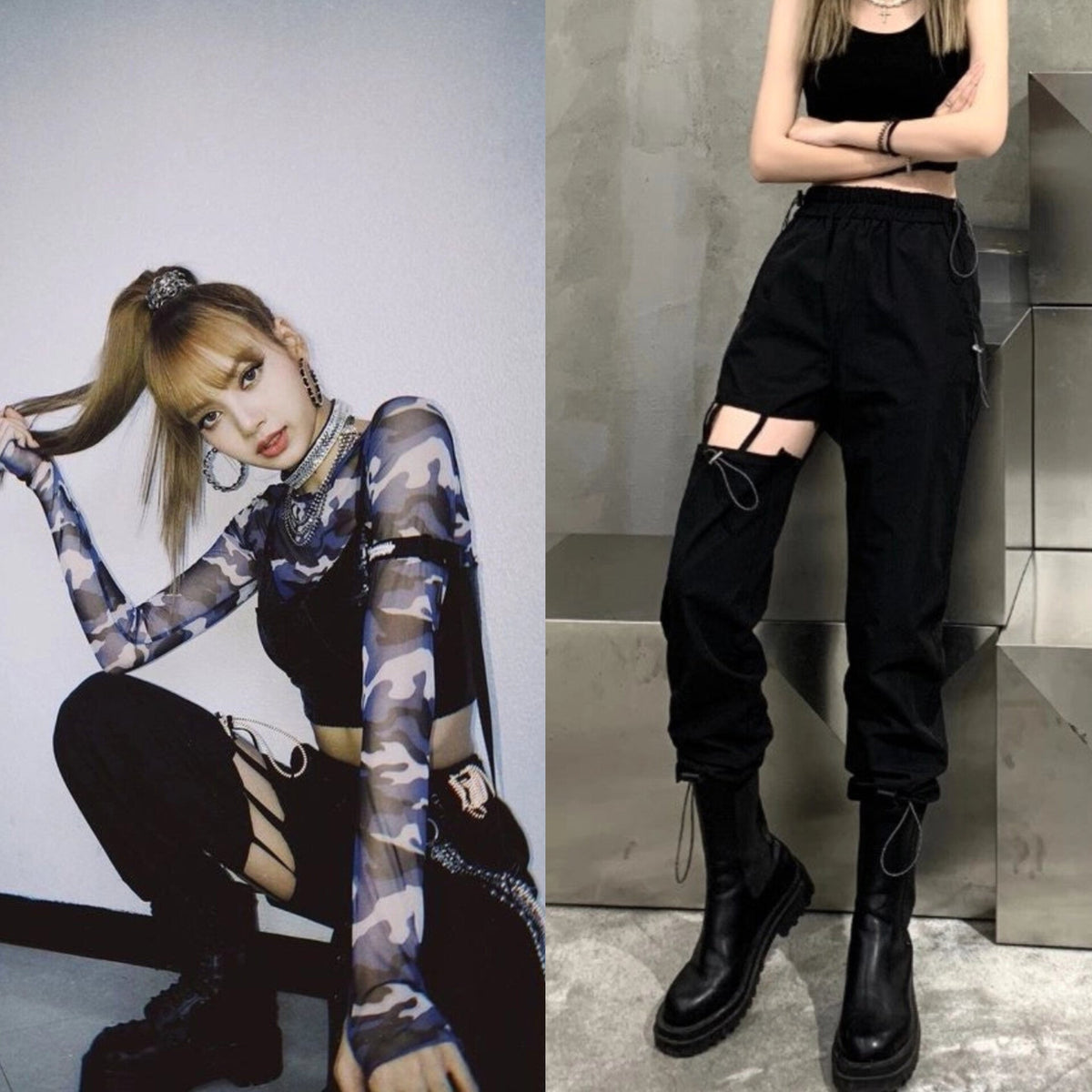 Lisa Cut Out Pants