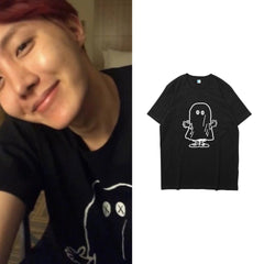 J-Hope Doodle Ghost Tee