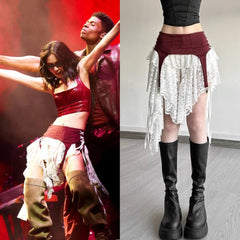 Jennie Lace Layered Skirt