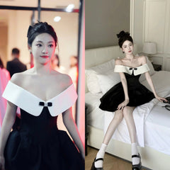 Irene Black Corset Dress