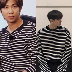 RM Noir Classic Striped Tee