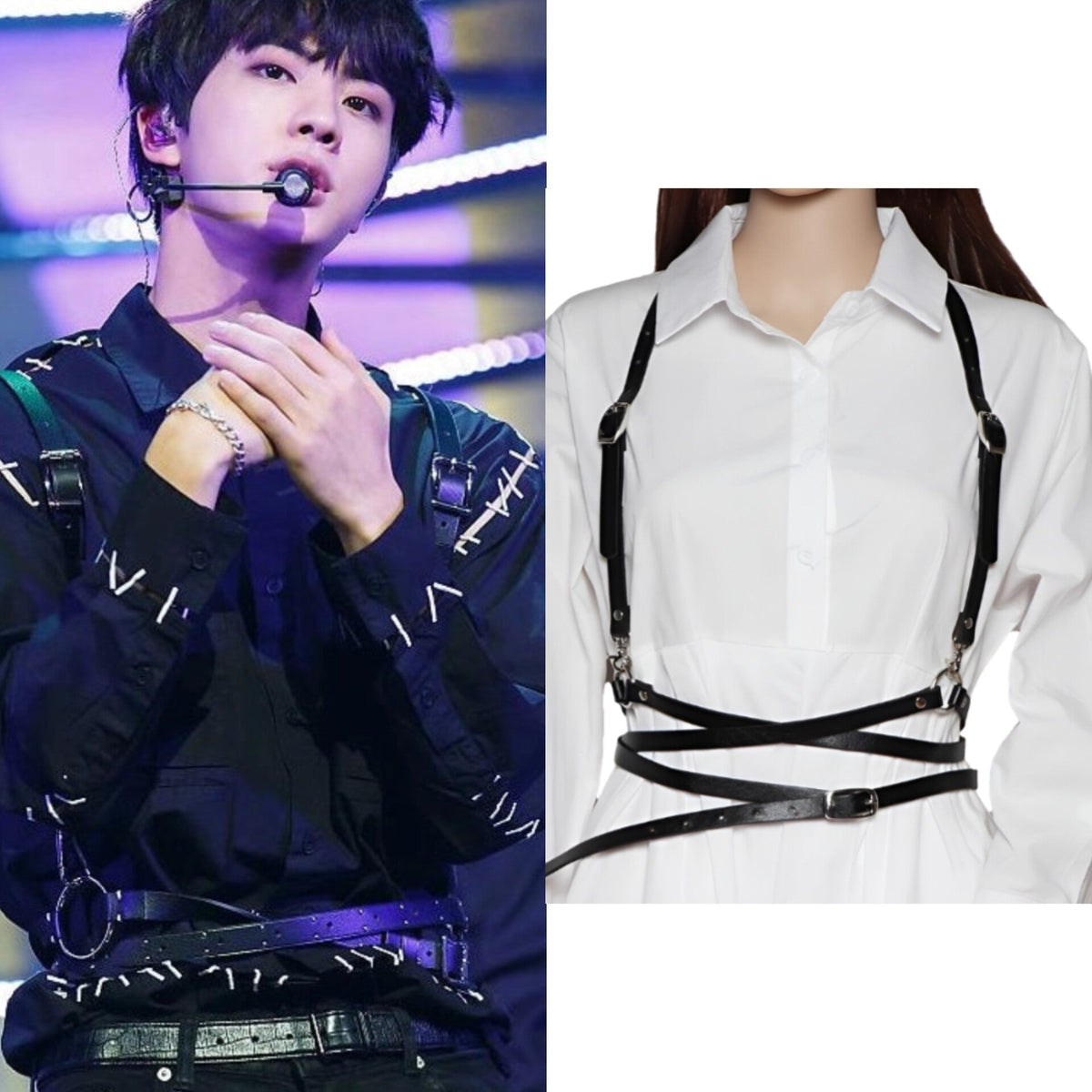 Jin Criss-Cross Suspender Harness