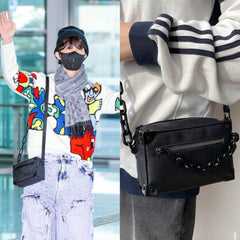 J-Hope Noir Chain Crossbody Bag