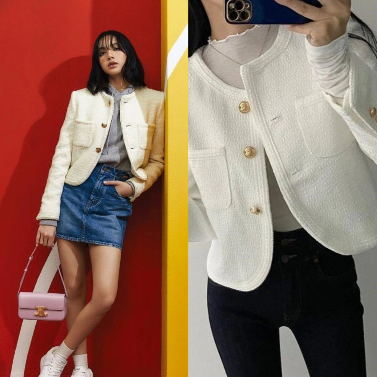 Lisa Tweed Blazer Jacket