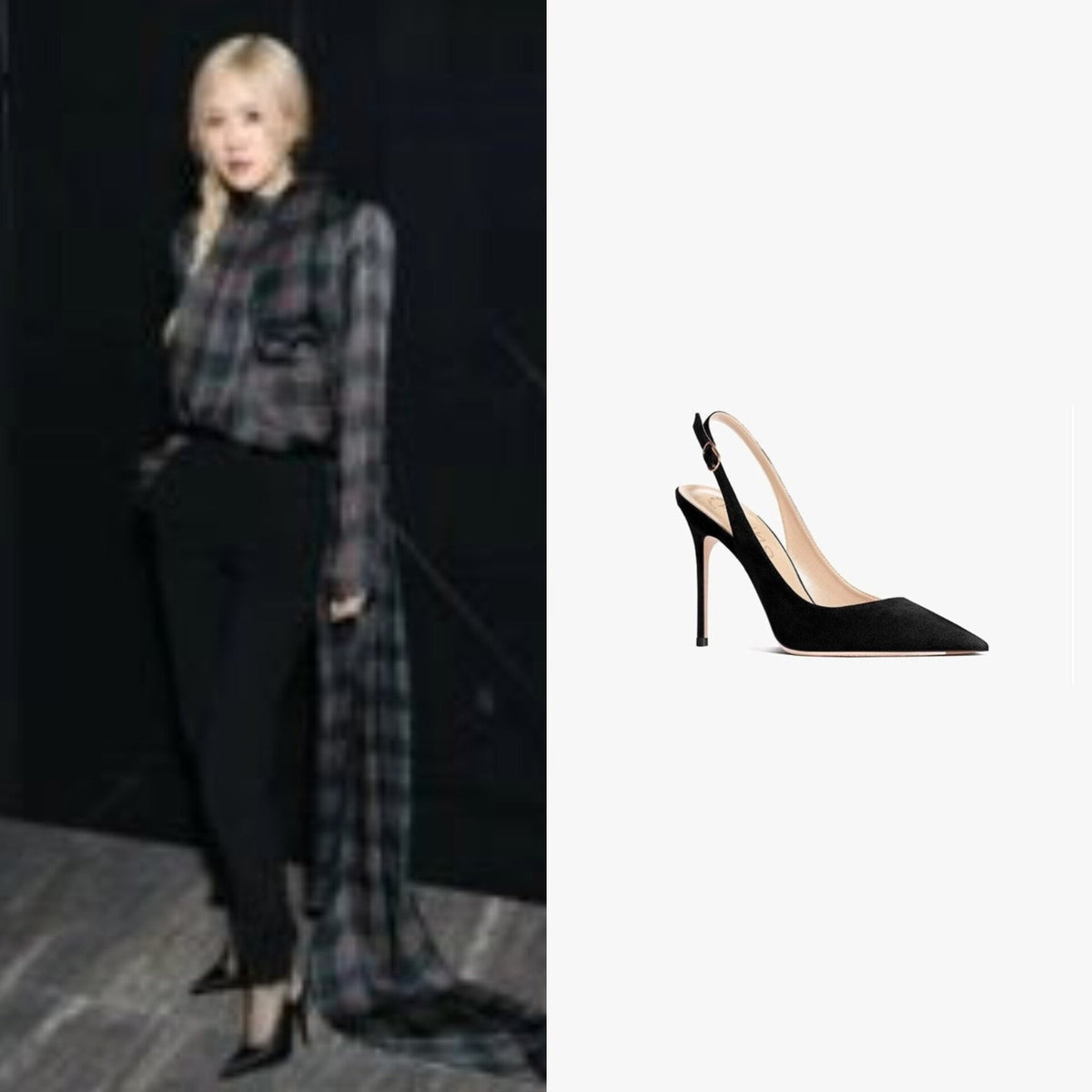 Rose Pointed Strap Heels