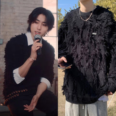 Jisung Tassel Knit Sweater
