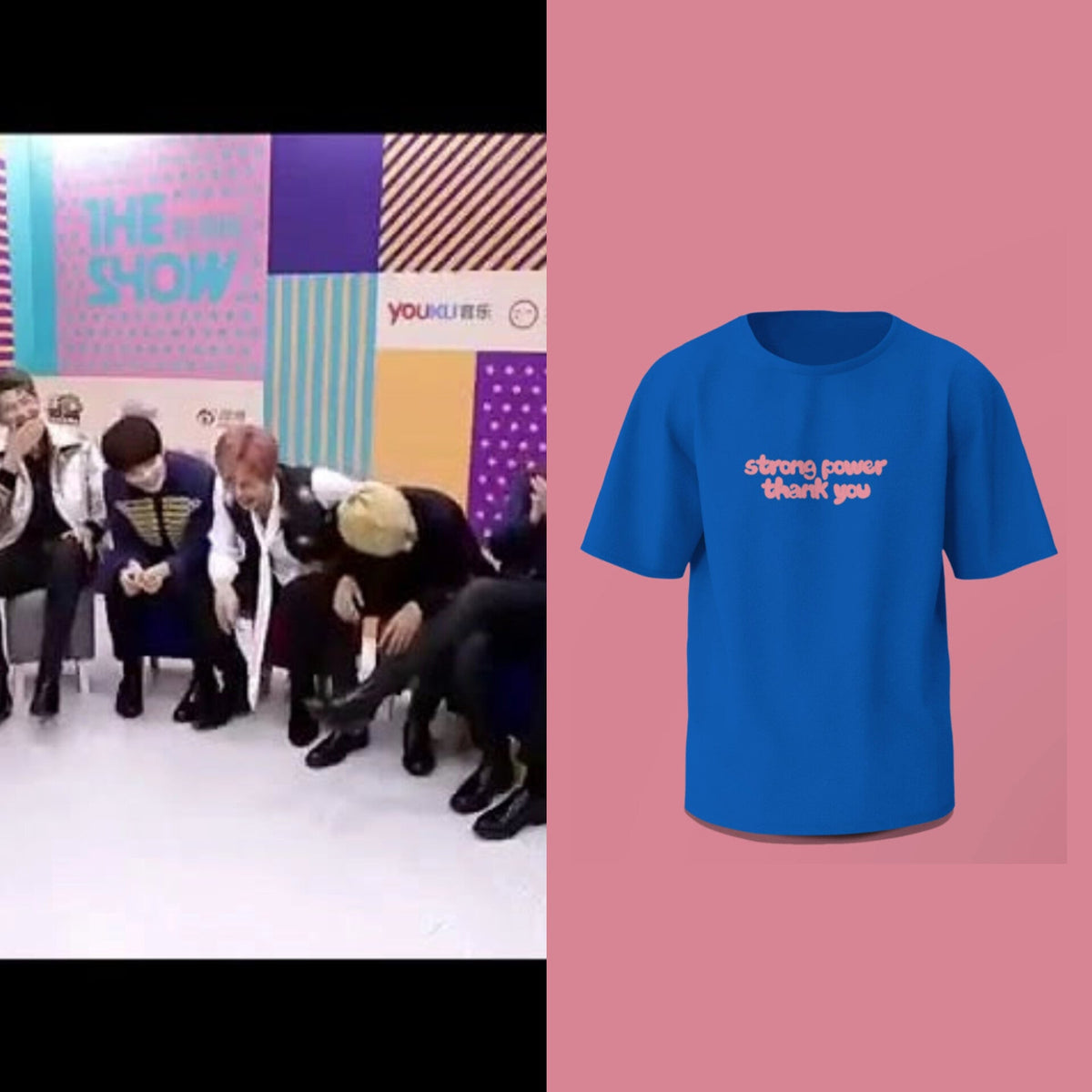 RM “Strong Power Thank You” Tee