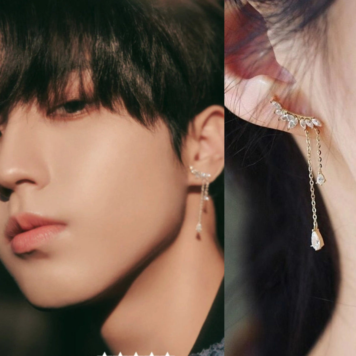 Jisung Gold Wing Earrings